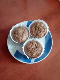 Almás zabpelyhes muffin recept fotója
