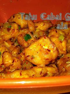 Foto resep Tahu Cabai Garam Pedas
