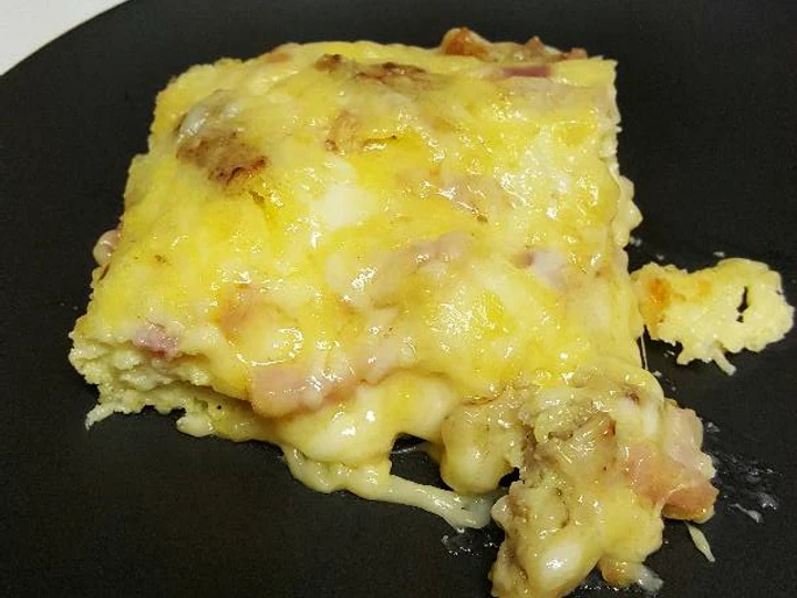 Easy Steps to Prepare Sausage, Ham, & Cheese Omelet Bake the Perfect Perfect