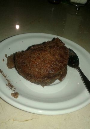 Una foto de Mug cake de chocolate