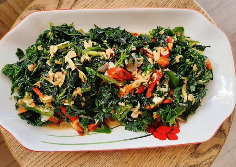 Resep Tumis daun pepaya Anti Gagal