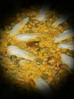 Una foto de Arroz con boquerones