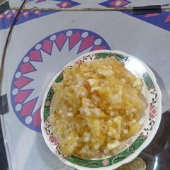 Aloo Sabudana khichdi A picture of Aloo Sabudana khichdi.