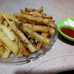 A picture of Masala fries.