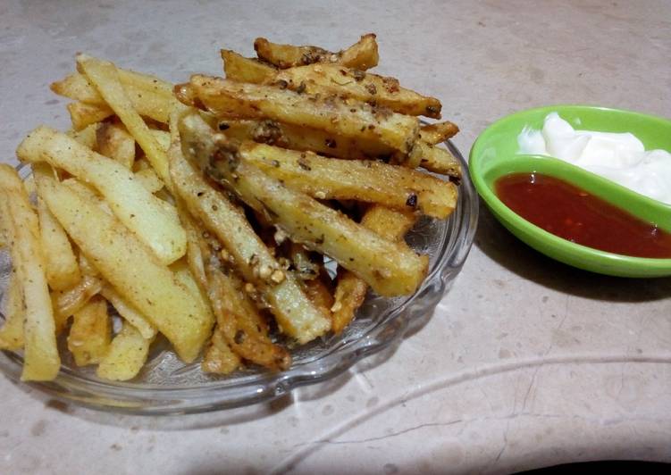 Step-by-Step Guide to Prepare Any-night-of-the-week Masala fries