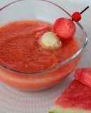 Gazpacho de Sandía... Sopa Fría Ideal para el Verano