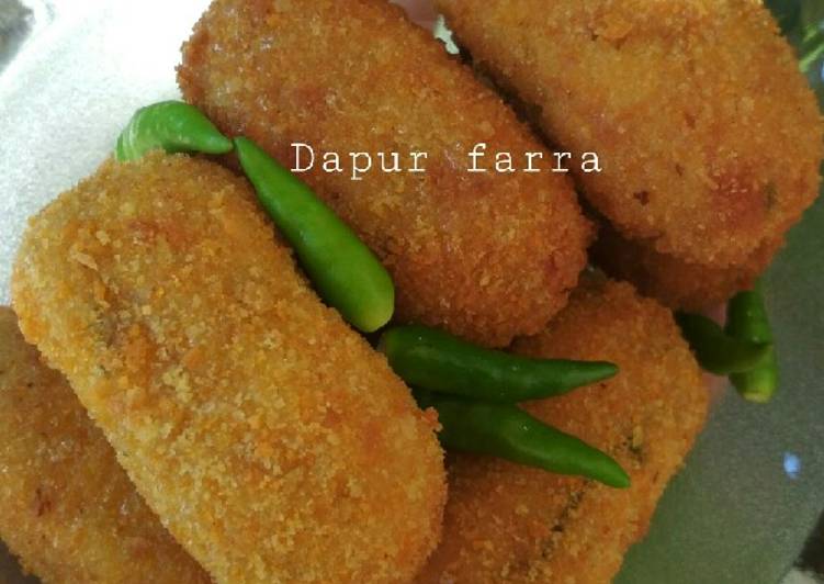 Resep Kroket keju Anti Gagal