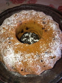 Una foto de Budín de vainilla con chispas de chocolate 🍫