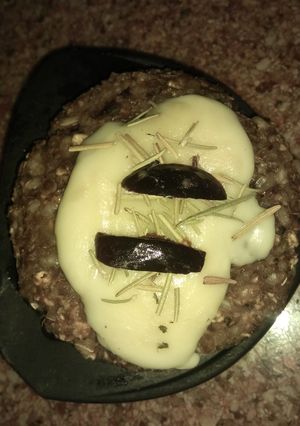 Una foto de Medallones de lenteja y arroz veganos