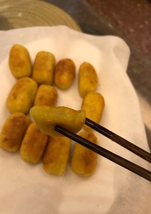 Hình của món Khoai Lang Dẻo Chiên.