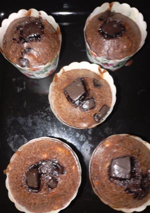 Foto resep Banana choco muffin