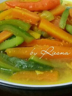 Foto resep Acar kuning wortel timun