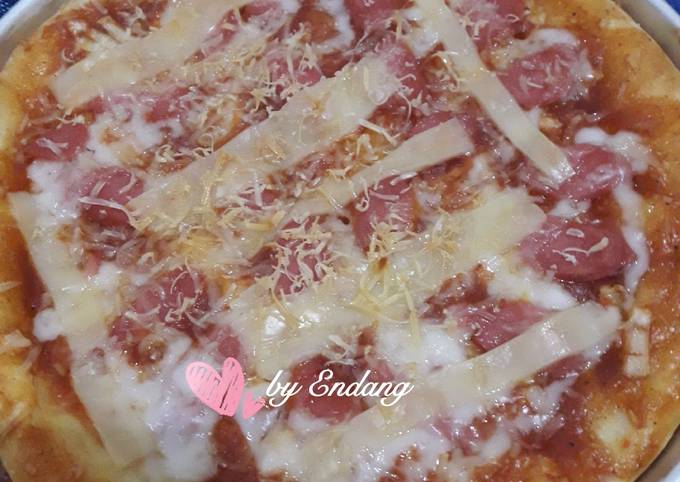 Cara bikin Pizza rumahan Cara bikin Pizza rumahan