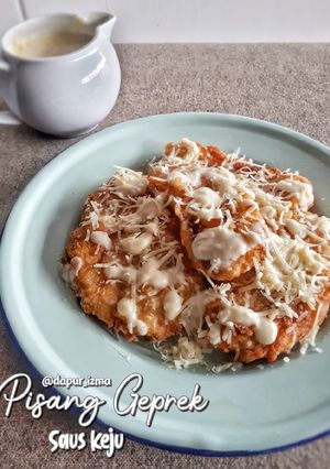 Foto resep Pisang Geprek Saus Keju