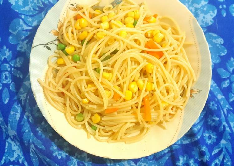 Healthy Vegetable Spaghetti??🌽🌶