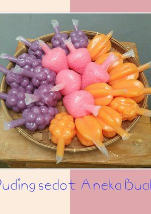 Foto resep Puding sedot rasa buah