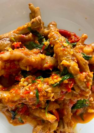 Foto resep Ceker Pedas Kemangi