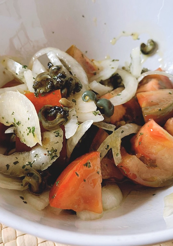 Una foto de Ensalada de burgaos (o bígaros)