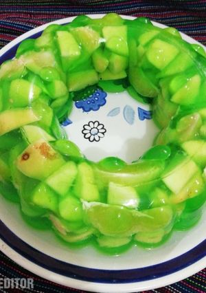 Una foto de Gelatina 🍊🍎''Frutas encapsuladas''