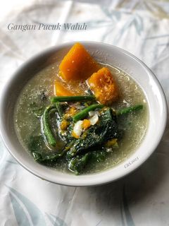 Foto resep Gangan Pucuk Waluh