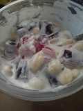 Yogurt con gelatina
