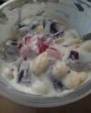 Yogurt con gelatina