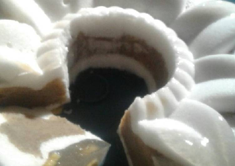 Cara Gampang Menyiapkan Puding Bolu pisang salju yang Sempurna