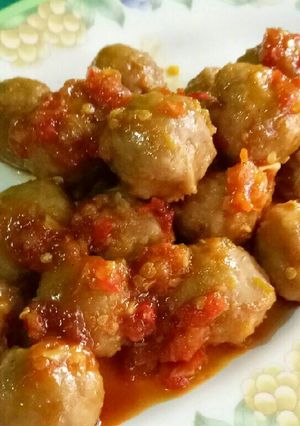 Foto resep Bakso super pedas