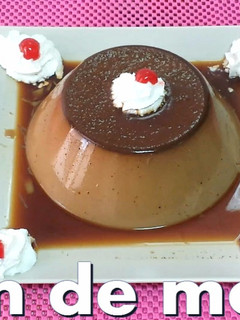 Una foto de Flan de moka (muy fácil y rápido)
