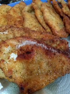 Una foto de Pechuga empanada