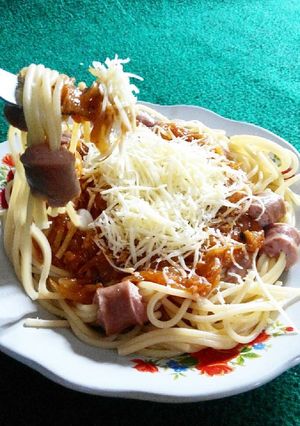 Foto resep Spaghetti Sosis Tusuk
