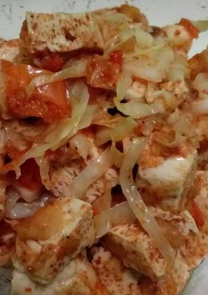 Foto resep Tahu pedas simpel