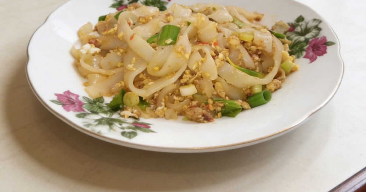Kwetiaw sederhana