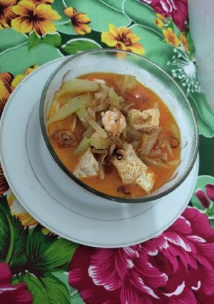Foto resep Lodeh Manisa/Labu Siam dgn tahu dan udang