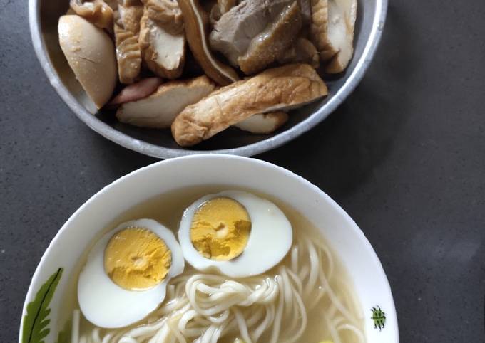 Noodle with Assorted Meat