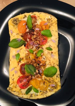 Une photo de Omelette aux Saveurs d'Italie