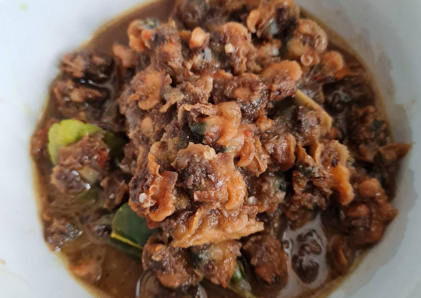 Sate Kerang Angkringan (tidak ditusuk)
