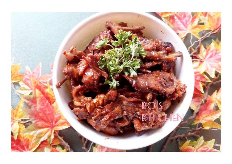 Rica-Rica Balungan Ayam