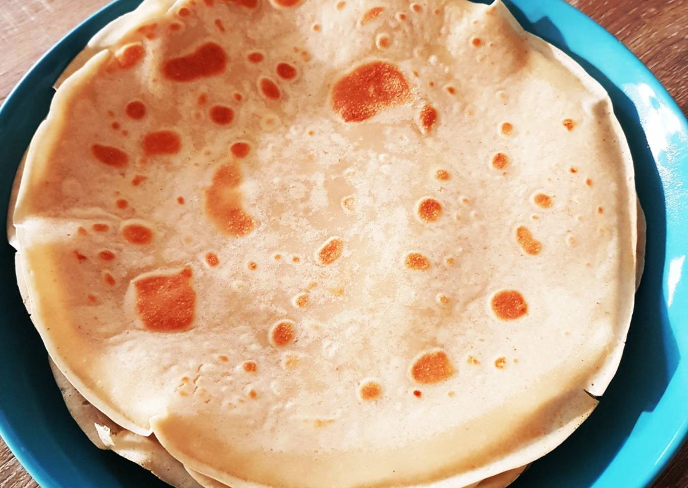 Crêpes au beurre de cacahuète vegan