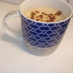 A picture of Frothy coffee.