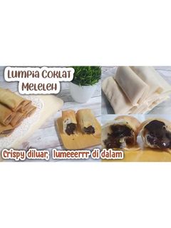Foto resep Lumpia Coklat Meleleh