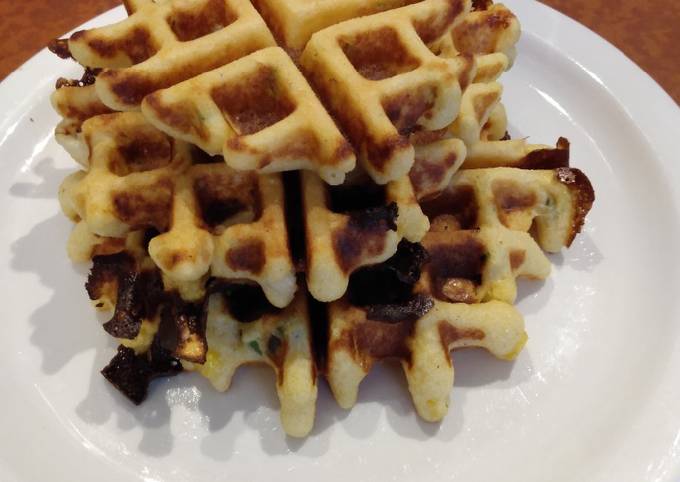 Step-by-Step Guide to Make Super Quick Homemade Savory Corn Waffles