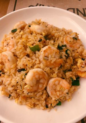 蝦仁蛋炒飯 的食譜成品照片
