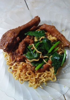 Foto resep Mie ayam ceker kepala