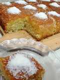 Basbousa with Coconut