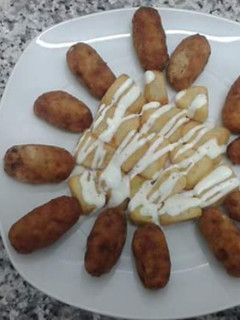 Una foto de Croquetas caseras cremosas