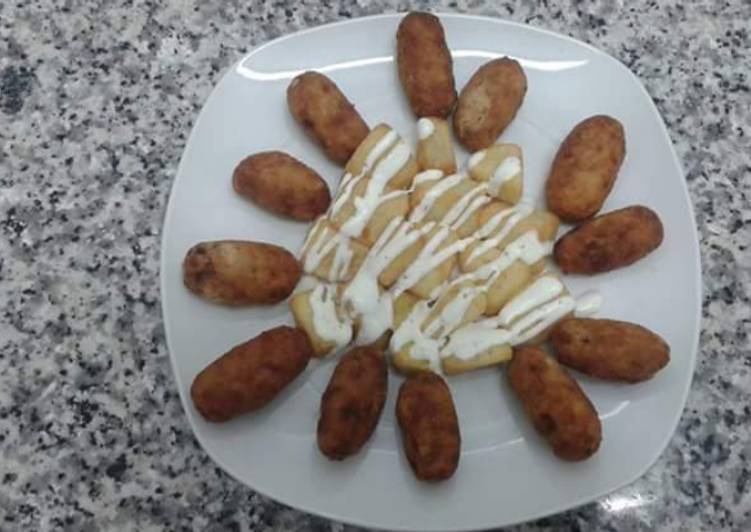 Croquetas caseras cremosas