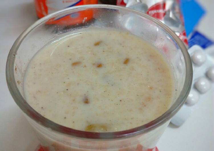 Arabian Oat Milk Soup (شوربة الشوفان بالحليب) #step_by_step