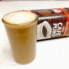 A picture of Homemade egg coffee.