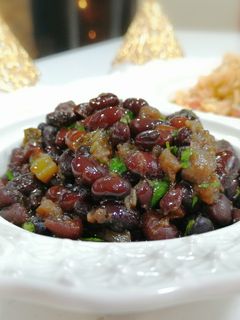 Una foto de Frijoles para burritos o acompañamientos